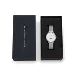 Daniel Wellington Petite Lune Sterling Silver Strap Women's Watch DW00100772