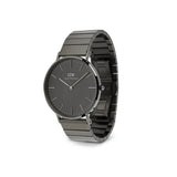 Daniel Wellington Classic Piano Link Graphite Unitone Stainless Steel Strap Men's Watch DW00100777