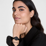 Daniel Wellington Petite Reflection Black Mesh Strap Women's Watch DW00100798