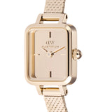 Daniel Wellington Quadro Mini Reflection Rose Gold Strap Women's Watch DW00100799