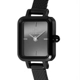 Daniel Wellington Quadro Mini Reflection Black Strap Women's Watch DW00100802