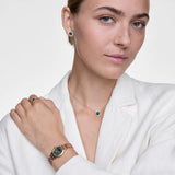 Daniel Wellington Ophelia Mini Emerald Rose Gold Strap Women's Watch DW00100806
