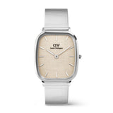 Daniel Wellington Marlon Wire Linen Silver Strap Men's Watch DW00100812