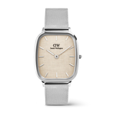 Daniel Wellington Marlon Sterling Linen Silver Strap Men's Watch DW00100814