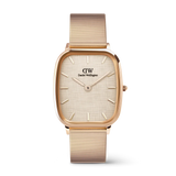 Daniel Wellington Marlon Wire Linen Rose Gold Strap Men's Watch DW00100815