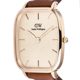 Daniel Wellington Marlon St Mawes Linen Leather Strap Unisex Watch DW00100816