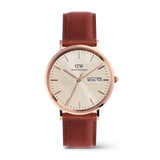 Daniel Wellington Classic Day Display St Mawes Leather Strap Men's Watch DW00100829