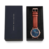 Daniel Wellington Classic Brown Leather Strap Men's Watch DW00100830