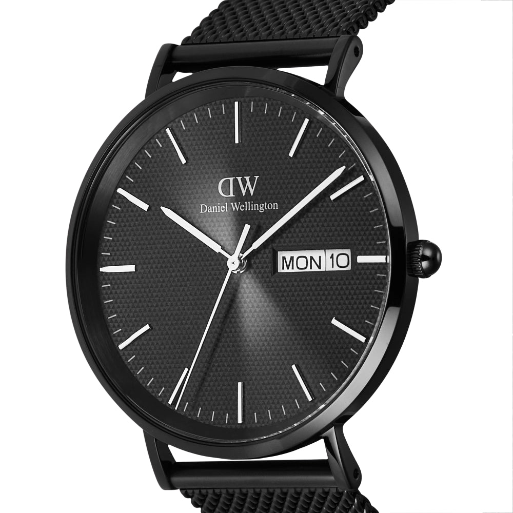 Daniel Wellington Classic Onyx Black Milanese Strap Men's Watch DW00100831