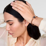 Daniel Wellington Quadro Mini Arch 3-link Onyx Women's Watch DW00100848