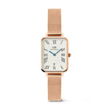 Daniel Wellington Quadro Melrose Roman Numerals Date Women's Watch DW00100860