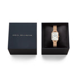Daniel Wellington Quadro Melrose Roman Numerals Date Women's Watch DW00100860
