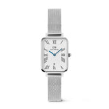 Daniel Wellington Quadro Sterling Roman Numerals Date Women's Watch DW00100863