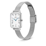 Daniel Wellington Quadro Sterling Roman Numerals Date Women's Watch DW00100863