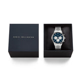 Daniel Wellington Iconic Chronograph Silver Strap Men's Watch DW00100874