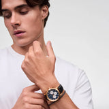 Daniel Wellington Iconic Sheffield Arctic Panda Rose Gold Men's Watch DW00100877