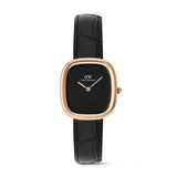 Daniel Wellington Margot Reading Onyx Ceramic Rose Gold Women's Watch DW00100881