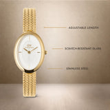 Daniel Wellington Juliette Braided Mesh Strap Women's Watch DW00100882
