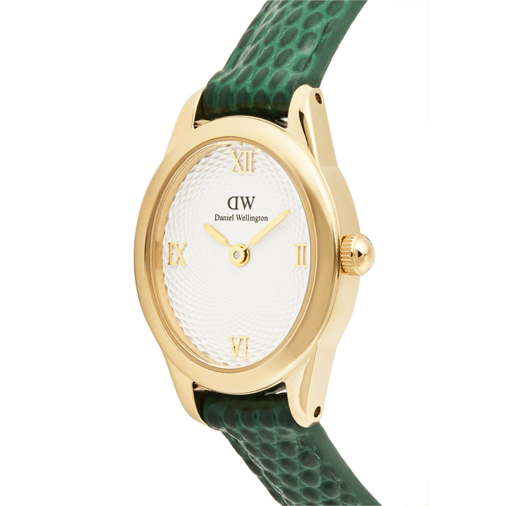 Daniel Wellington Ophelia Mini Green Lizard Strap Women's Watch DW00100892