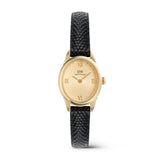 Daniel Wellington Ophelia Mini Black Lizard Leather Strap Women's Watch DW00100897