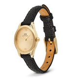 Daniel Wellington Ophelia Mini Black Lizard Leather Strap Women's Watch DW00100897