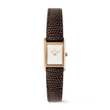 Daniel Wellington Bound Mini Dark Brown Lizard Strap Women's Watch DW00100908
