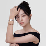 Daniel Wellington Petite Mini Two-Tone Stainless Steel Strap Women's Watch DW00100924