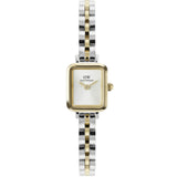 Daniel Wellington Quadro Mini Arch 3-Link Two-Tone Women's Watch DW00100925