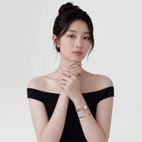 Daniel Wellington Quadro Mini Two-Tone Stainless Steel Strap Women's Watch DW00100926