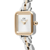 Daniel Wellington Quadro Mini Two-Tone Stainless Steel Strap Women's Watch DW00100926