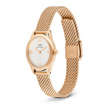 Daniel Wellington Ophelia Mini Rose Gold Mesh Strap Women's Watch DW00100940