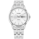Citizen Silver Dial And Stainless Steel Strap Men Watch DZ5000-58A