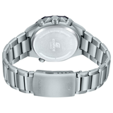 Casio Edifice Black Dial Silver Stainless Steel Strap Men Watch ECB-10DB-1ADF-P