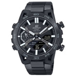Casio Edifice Black Stainless Steel Strap Men Watch ECB-2000DC-1BDF