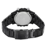 Casio Edifice Digital Analog Solar Powered Black Stainless Steel Men's Watch ECB-2000DD-1ADF