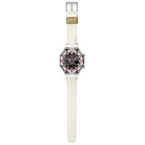 Casio Edifice White Genuine Leather Strap Men's Watch ECB-2300HR-1ADR