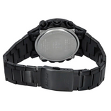 Casio Edifice Black Dial Stainless Steel Strap Men Watch ECB-40BK-1ADF