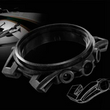 Casio Edifice Black Dial Stainless Steel Strap Men Watch ECB-40BK-1ADF