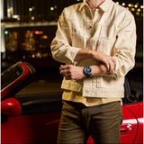 Casio Edifice Blue Resin Strap Men Watch ECB-40NP-1ADF