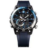 Casio Edifice Blue Resin Strap Men Watch ECB-40NP-1ADF