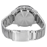 Casio Edifice Chronograph Blue Dial Silver Stainless Steel Strap Men Watch ECB-950DB-2ADF