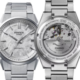 Casio Edifice Silver Stainless Steel Strap Men's Watch EFK-110D-7ADR
