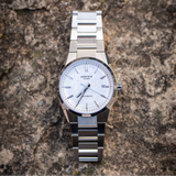 Casio Edifice Silver Stainless Steel Strap Men's Watch EFK-110D-7ADR