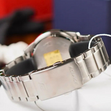 Casio Edifice Green Dial Silver Stainless Steel Strap Men Watch EFR-526D-3AVUDF