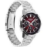 Casio Edifice Red Dial Stainless Steel Strap Men's Watch - Chronograph | EFR-575D-4ADF-P