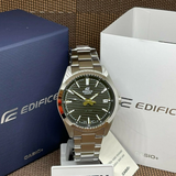 Casio General Black Dial Silver Stainless Steel Strap Unisex Watch EFV-140D-1AVUDF-P