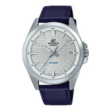 Casio Edifice Blue Leather Men Watch EFV-140L-7AVUDF-P