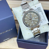 Casio Edifice Chronograph Silver Stainless Steel Strap Men Watch EFV-610D-5CVUDF-P