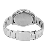 Casio Edifice Chronograph Green Dial Silver Stainless Steel Strap Men Watch EFV-650D-3AVUDF