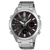 Casio Edifice Silver Stainless Steel Strap Men Watch EFV-C120D-1A4DF